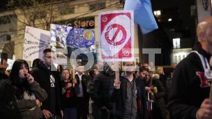 Studenti čuvali prostorije SNS